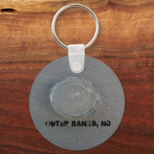 JellyFish in Outer Banks, NC Sleutelhanger (Voorkant)