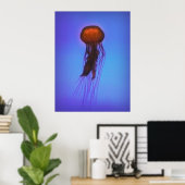 Jellyfish in Space Poster (Thuiskantoor)