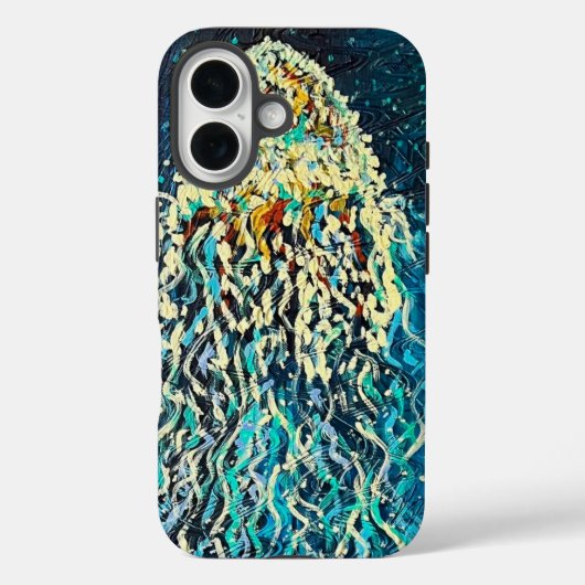 Jellyfish iPhone case (Achterkant)
