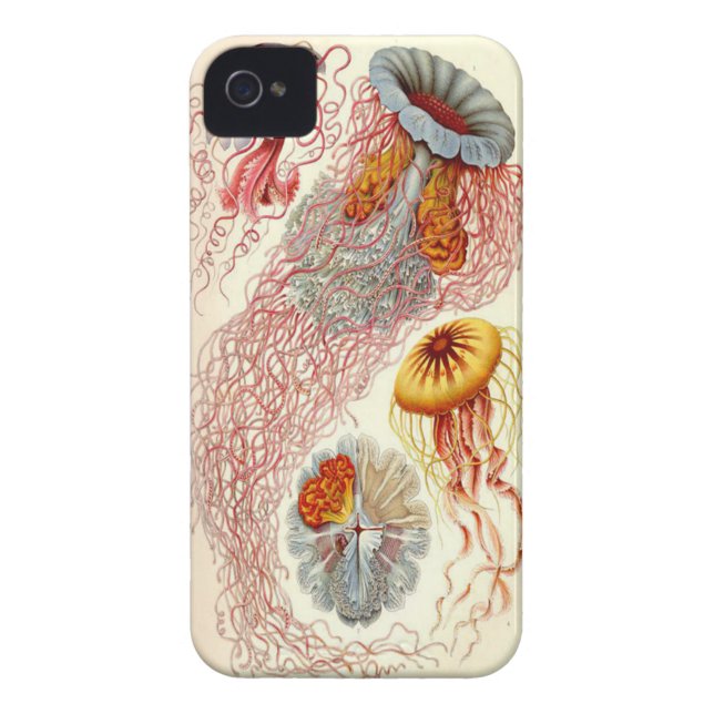 Jellyfish Iphone Hoesje 4/4 (Achterkant)