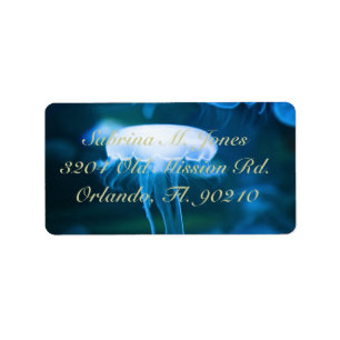jellyfish jelly address label