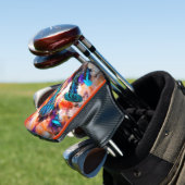Jellyfish Jump Golfheadcover (Insitu)