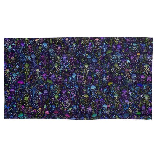 Jellyfish kussenslopen van kedoki (Voorkant-Links)