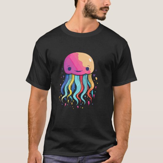 Jellyfish Long Sleeve T-shirt (Voorkant)
