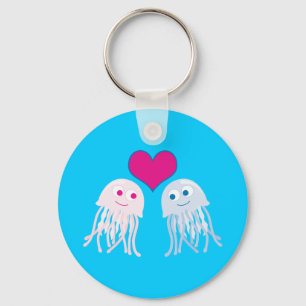 Jellyfish Love Sleutelhanger