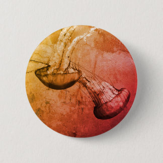 "Jellyfish & Magic" Ronde Button 5,7 Cm