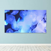 JELLYFISH OP CANVAS 20 "x 16" (Insitu (Houten vloer))