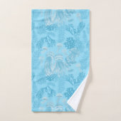 Jellyfish Pastel Blue Bad Handdoek (Handdoek)