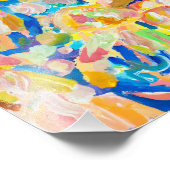 Jellyfish print foto afdruk (Hoek)