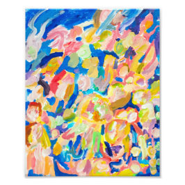 Jellyfish print foto afdruk