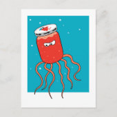 Jellyfish Pun Briefkaart (Voorkant)