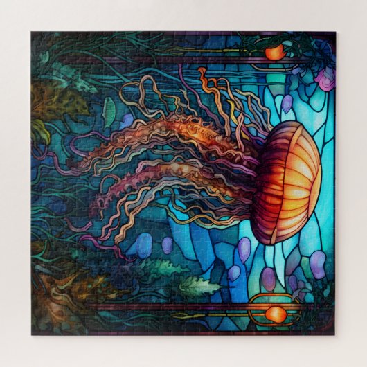Jellyfish Puzzle Legpuzzel (Horizontaal)