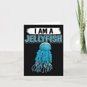 Jellyfish Quote Ik ben een kwal Kaart