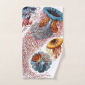 Jellyfish (Scheibenquallen) door Ernst Haeckel Handdoek (Handdoek)