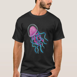 Jellyfish Sea Creature Medusa Underwater Marine Fi T-shirt