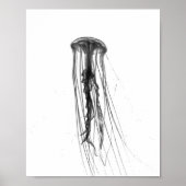 Jellyfish Silhouette | POSTER (Voorkant)