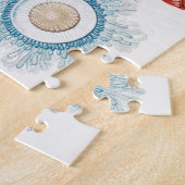 Jellyfish, Siphonophorae Staatsquallen Marine Life Legpuzzel (Zijkant)