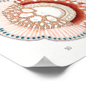 Jellyfish, Siphonophorae Staatsquallen Marine Life Poster (Hoek)