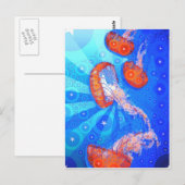 Jellyfish Surprise Briefkaart (Voorkant / Achterkant)