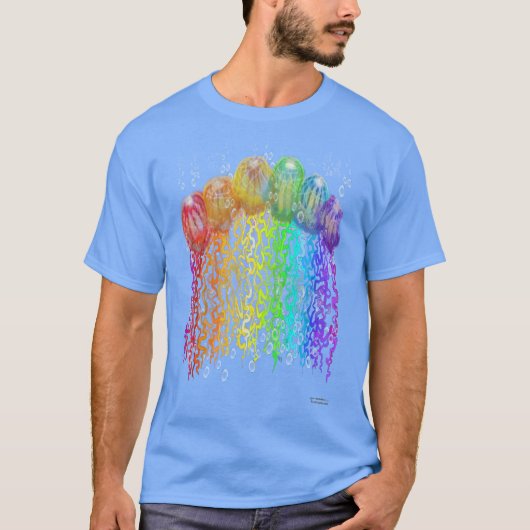 Jellyfish Tentacles T-shirt (Voorkant)