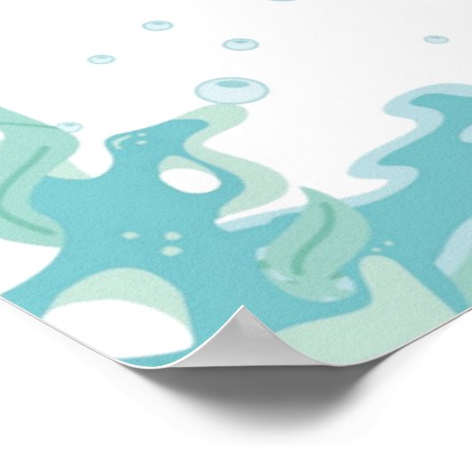 Jellyfish Tidal Comfort  Poster (Hoek)