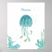 Jellyfish Tidal Comfort  Poster (Voorkant)