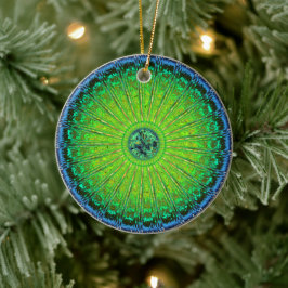 Jellyfish umbrella keramisch ornament