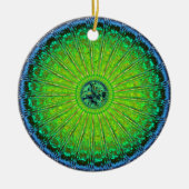Jellyfish umbrella keramisch ornament (Voorkant)