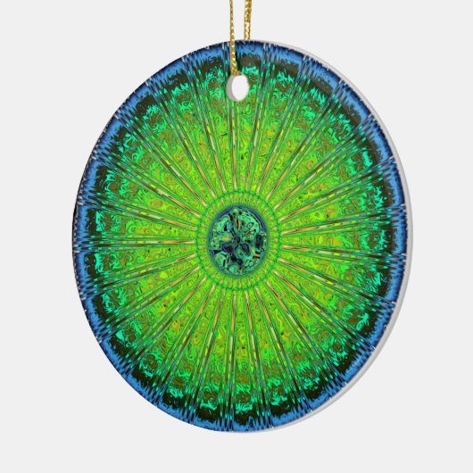 Jellyfish umbrella keramisch ornament (Links)