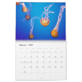 Jellyfish Wall Agenda Kalender (Feb 2027)