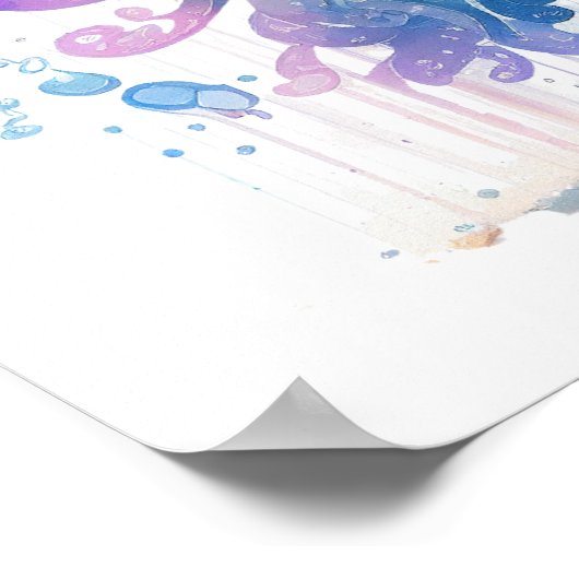 Jellyfish Wall Art Poster (Hoek)