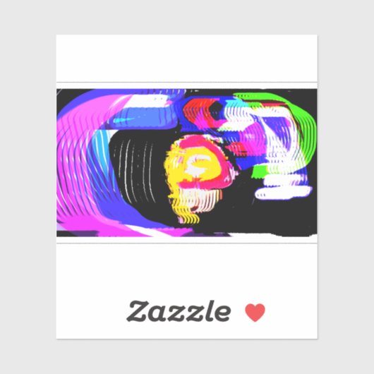 Jellyfish wave fun sticker (Vel)