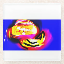 jellyfish wave  glazen onderzetter