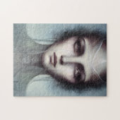 Jellyfish Woman Fantasy Jigzaag Puzzle Legpuzzel (Horizontaal)