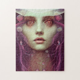 Jellyfish Woman Fantasy Legpuzzel