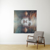 Jellyfish Woman Fantasy Wandkleed (In Situ (horizontaal))