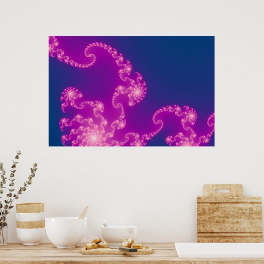 Jellyfish Wonder Poster (Keuken)