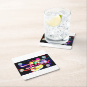 Jellyfishes jazz kartonnen onderzetters (Insitu)