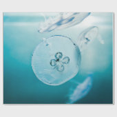 JELLYFISHES ONDERWATER CADEAUPAPIER (Vlak)