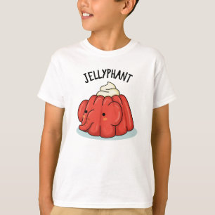 Jellyphant Funny Elephant Jelly Pun T-shirt