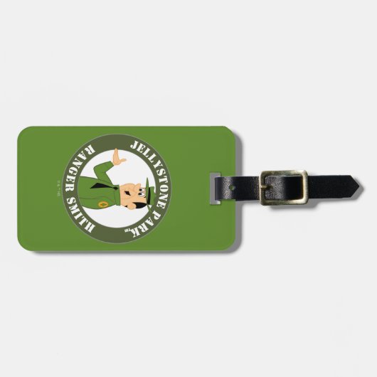 Jellystone's Ranger Smith-portret Bagagelabel (Voorkant horizontaal)