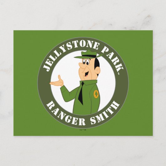 Jellystone's Ranger Smith-portret Briefkaart (Voorkant)