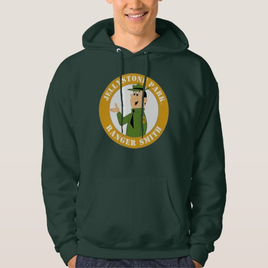 Jellystone's Ranger Smith-portret Hoodie (Voorkant)