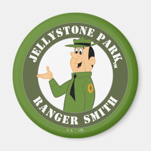 Jellystone's Ranger Smith-portret Magneet
