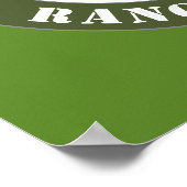 Jellystone's Ranger Smith-portret Poster (Hoek)