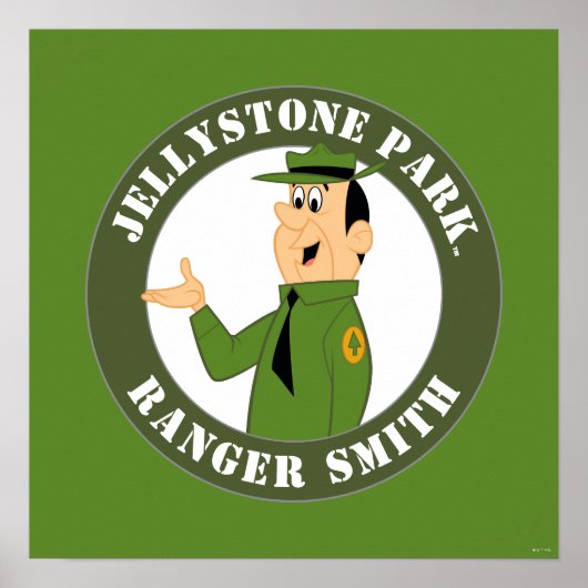 Jellystone's Ranger Smith-portret Poster (Voorkant)