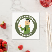 Jellystone's Ranger Smith-portret Servet (Insitu)