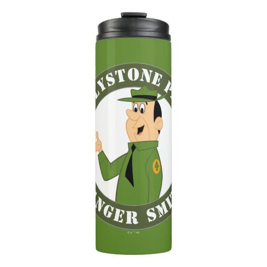 Jellystone's Ranger Smith-portret Thermosbeker (Voorkant)
