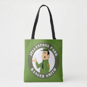 Jellystone's Ranger Smith-portret Tote Bag (Voorkant)