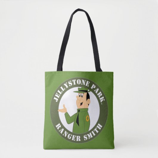 Jellystone's Ranger Smith-portret Tote Bag (Voorkant)